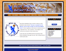 Tablet Screenshot of bluedemonbasketballcamp.com